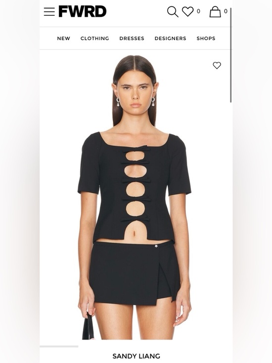 Sandy Liang Tops - Sandy Liang Sorel Top